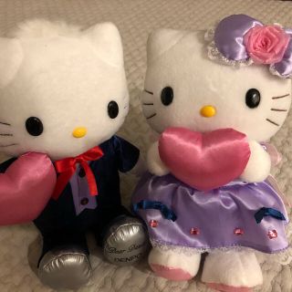 ハローキティ(ハローキティ)の♡kitty♡キティちゃん♡ぬいぐるみ♡(ぬいぐるみ/人形)