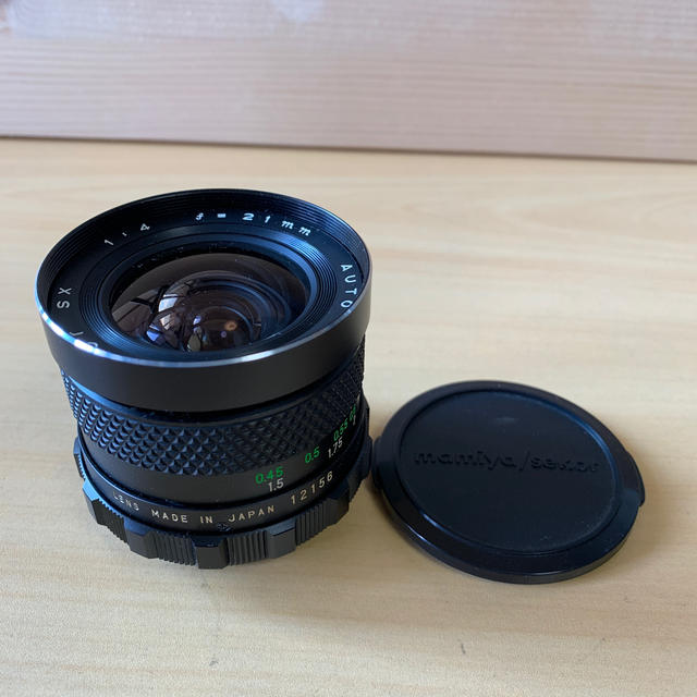 USTMamiya(マミヤ)のmamiya sekor sx 21mm f4 おまけ付き スマホ/家電/カメラのカメラ(レンズ(単焦点))の商品写真