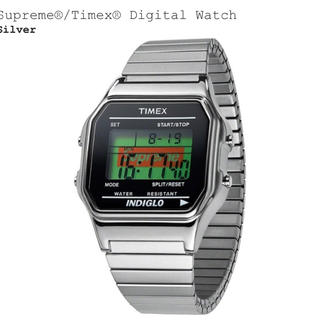 シュプリーム(Supreme)のSupreme®/Timex® Digital Watch シルバー(腕時計(デジタル))
