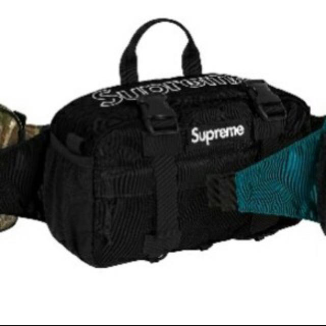 Supreme Waist Bag 黒