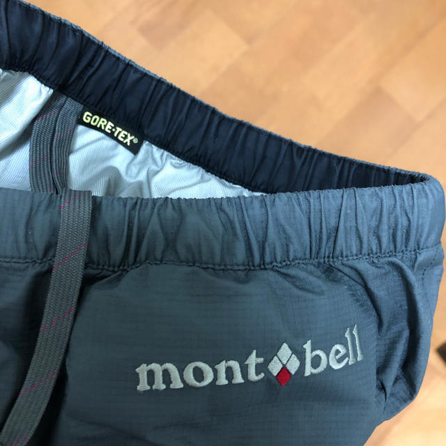 mont bell(モンベル)のモンベル レインダンサーパンツ レディース M〜L スポーツ/アウトドアのアウトドア(登山用品)の商品写真