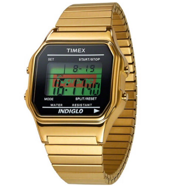 在庫超歓迎 Supreme - Supreme Timex Digital Watch 金の通販 by MADMAXX's shop｜シュプリームならラクマ 通販国産