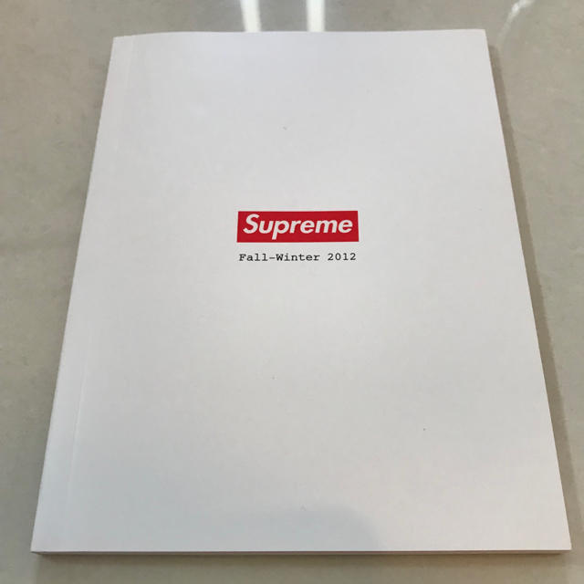 非売品 激レア supreme  fall/winter 2012 カタログメンズ