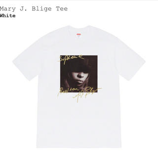 シュプリーム(Supreme)のMary J. Blige Tee supreme 白 XL(Tシャツ/カットソー(半袖/袖なし))