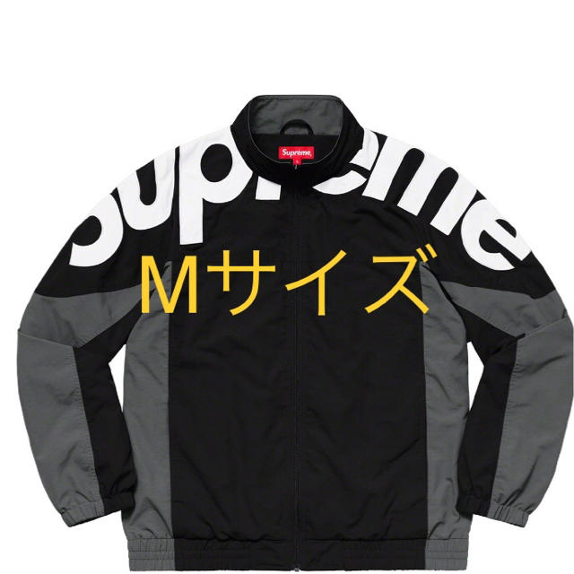 【送料込み】supreme Shoulder Logo Track JacketBlack黒SIZE