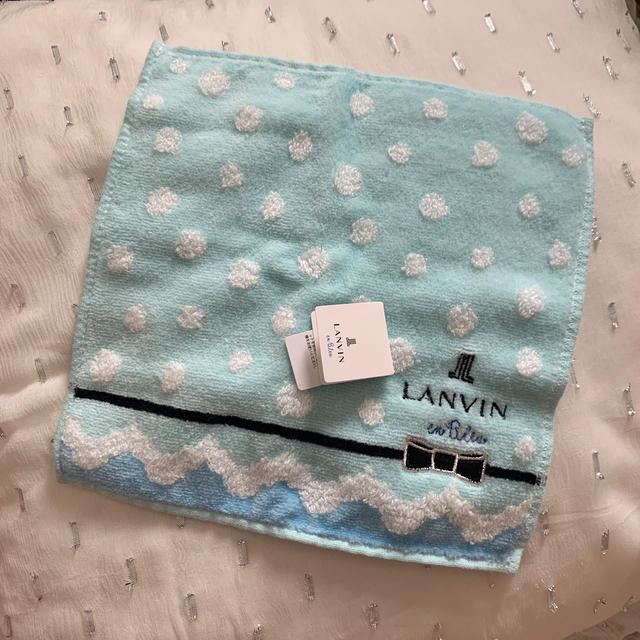 LANVIN(ランバン)のLANVIN en Bleu ハンカチ レディースのファッション小物(ハンカチ)の商品写真