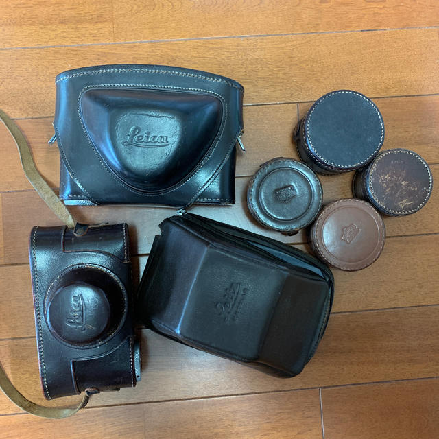 スマホ/家電/カメラleica camera case カメラとレンズケースセット