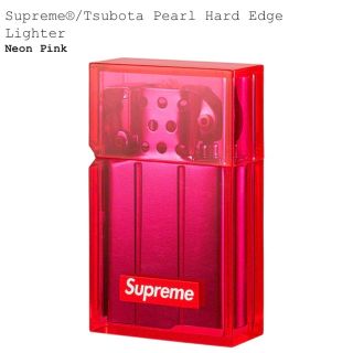 シュプリーム(Supreme)のsupreme ライター ピンク(タバコグッズ)