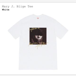 シュプリーム(Supreme)の【新品未使用】Supreme 19AW Mary J. Blige Sサイズ(Tシャツ/カットソー(半袖/袖なし))