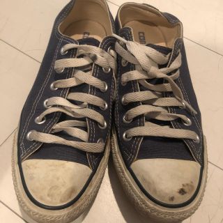 コンバース(CONVERSE)のconverse 24センチ ネイビー(スニーカー)