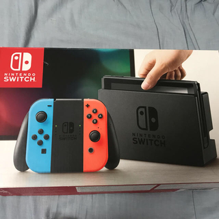 ニンテンドースイッチ(Nintendo Switch)のNintendo Switch Joy-Con(L) ネオンブルー/(R) ネオ(家庭用ゲーム機本体)