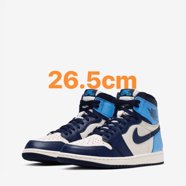 NIKE AIR JORDAN 1 OBSIDIAN