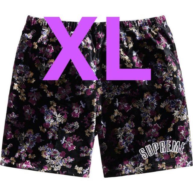 19aw Supreme Floral Velour Short XL