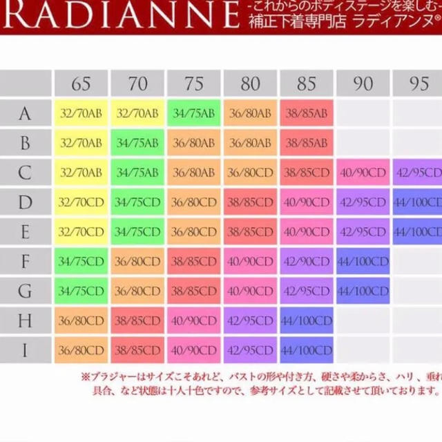 ラディアンヌ  ブラ レディースの下着/アンダーウェア(ブラ)の商品写真