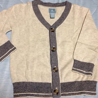 ベビーギャップ(babyGAP)のbabyGap カーディガン 90 グレー 女の子 男の子 兼用 ギャップ(カーディガン)