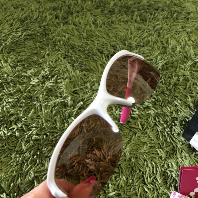 オークリー サングラス ピンク レディースのファッション小物(サングラス/メガネ)の商品写真