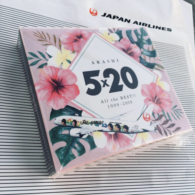 嵐 jet JAL ハワイ便限定品 5×20 CD