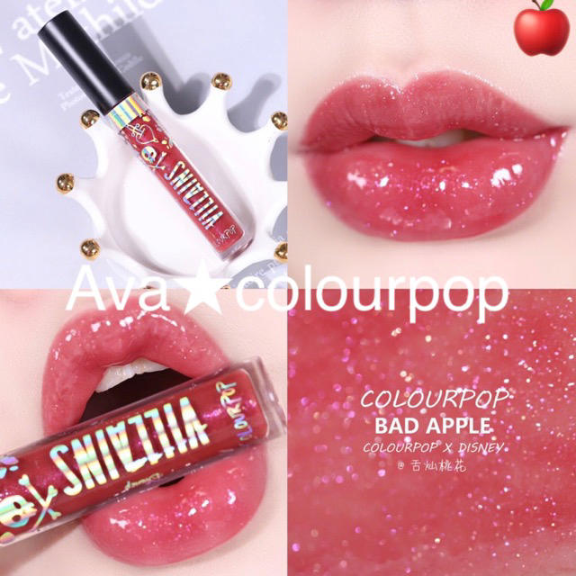 colourpop(カラーポップ)の(限定品)新品未開封！colourpopリップグロス 【BAD APPLE】 コスメ/美容のベースメイク/化粧品(リップグロス)の商品写真