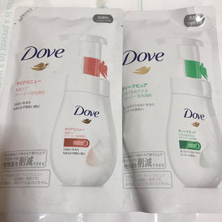 ユニリーバ(Unilever)のダヴ 泡洗顔 詰め替え 2袋 セット(洗顔料)