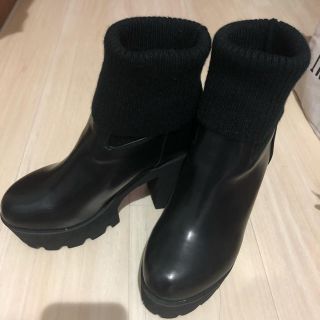 アンビー(ENVYM)のENVYM  RIB BOOTS(ブーツ)