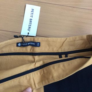 プチバトー(PETIT BATEAU)の新品✳︎petitbateauミニスカート(ひざ丈スカート)