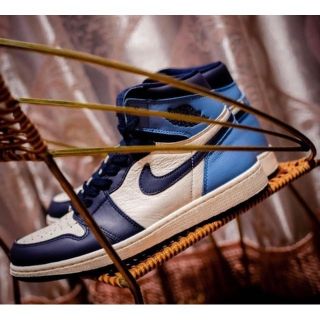 ナイキ(NIKE)のNIKE AIR JORDAN1 HIGH OG OBSIDIAN 26㎝(スニーカー)