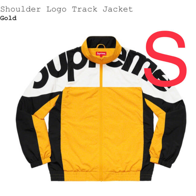 Supreme shoulder logo track jacket S サイズ