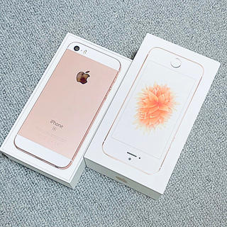 アイフォーン(iPhone)のiPhone SE SIMフリー美品(スマートフォン本体)