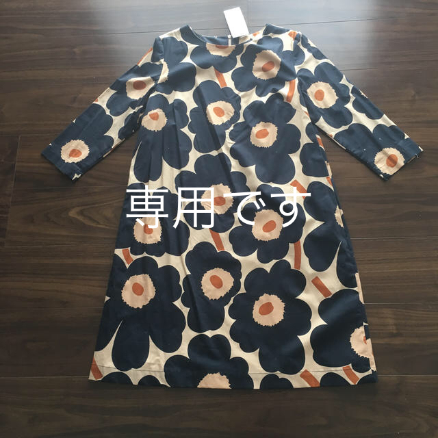 marimekko(マリメッコ)の専用です　新品未使用マリメッコ ワンピース 38  ウニッコ レディースのワンピース(ひざ丈ワンピース)の商品写真