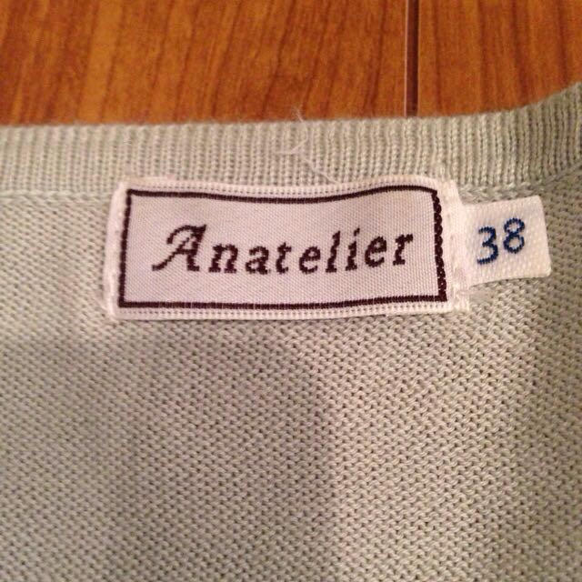 anatelier(アナトリエ)のanatelier 若草色ニット レディースのトップス(ニット/セーター)の商品写真