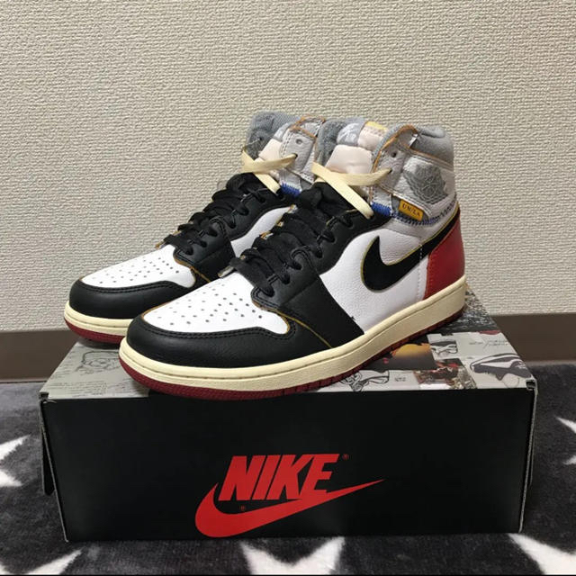 NIKE - UNION AIR JORDAN 1 NRG BLACK ユニオン AJ1の通販 by ロナウディ's shop｜ナイキならラクマ