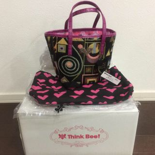 シンクビー(Think Bee!)のThink Bee！ クリムト展タイアップ数量限定トートバッグ(トートバッグ)