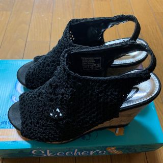 スケッチャーズ(SKECHERS)のSkechers ブラック✰サイズ6(サンダル)