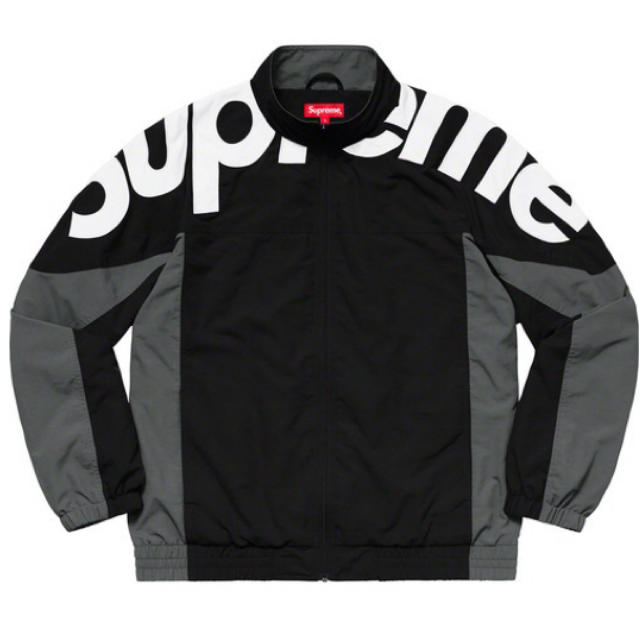 送料込 supreme shoulder logo track jacket