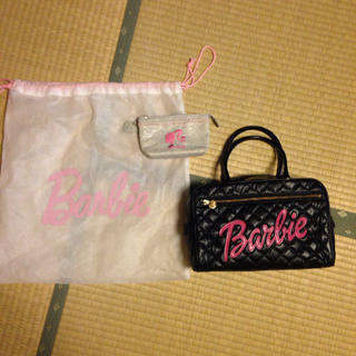 バービー(Barbie)のBarbie♡ボストンバッグ ポーチ付(ボストンバッグ)
