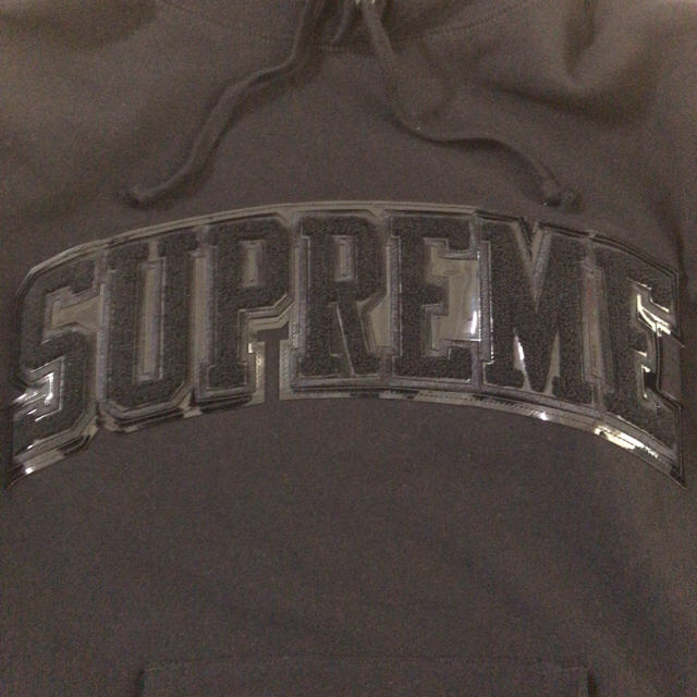 Supreme Patent / Chenille Arc Logo パーカー