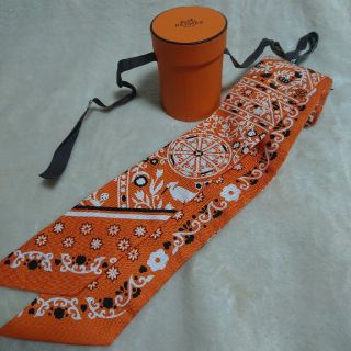 エルメス(HERMES)の未使用品 エルメス HERMES ツイリー 風の民 バンダナ柄 バーキン(バンダナ/スカーフ)