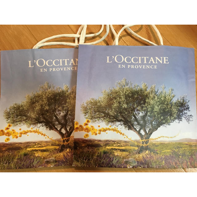 L'OCCITANE(ロクシタン)のロクシタン☆紙袋 レディースのバッグ(ショップ袋)の商品写真