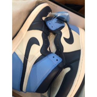 ナイキ(NIKE)のnike airjordan1 obsidian 26.0cm(スニーカー)