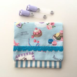  kumi kumi様専用  移動ポケット  スイーツ  ブルー  ピンク(外出用品)