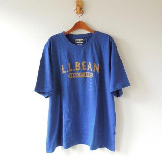 エルエルビーン(L.L.Bean)のL.L.Bean ロゴTシャツ ブルー japan fit XXL(t-687)(Tシャツ/カットソー(半袖/袖なし))