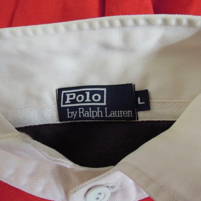 POLO RALPH LAUREN - ポロ ラルフローレン ラガーシャツ Pマーク 赤 L(t-611)の通販 by ピンクマン's