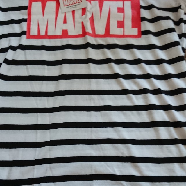 MARVEL(マーベル)の値下げ　新品未使用 マーベルTシャツ レディースのトップス(Tシャツ(半袖/袖なし))の商品写真