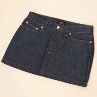 アーペーセー(A.P.C)のA.P.C☆デニムスカート(ミニスカート)