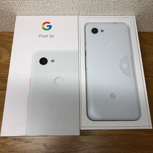 【新品】Google Pixel 3a 64GB Clearly Whiteスマホ/家電/カメラ