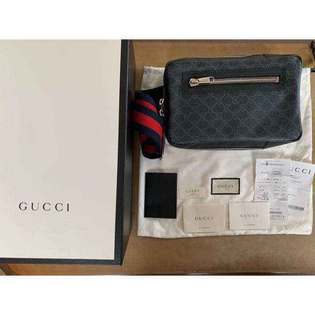 Gucci(グッチ)の週末セール グッチ ソフト GGスプリーム ベルトバッグ  メンズのバッグ(ウエストポーチ)の商品写真