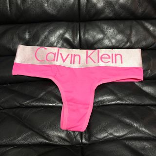 カルバンクライン(Calvin Klein)のカルバンクライン （ショーツ Tバック）（L） ピンク(ショーツ)