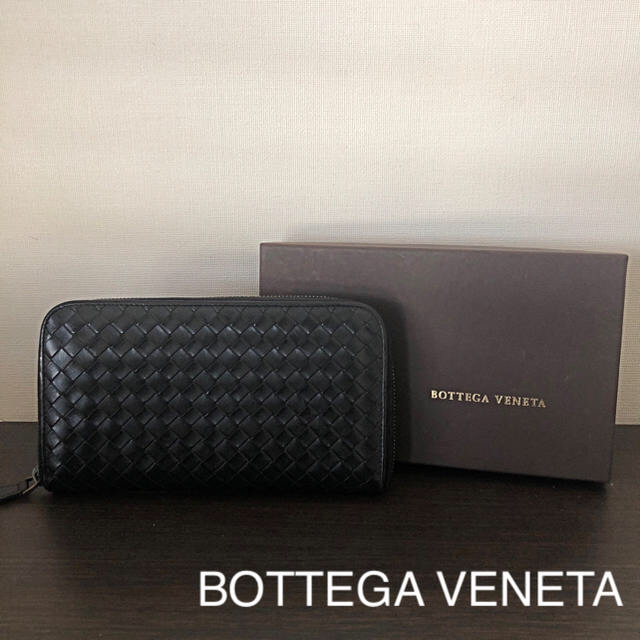 BOTTEGA VENETA 長財布 ラウンドファスナーファッション小物