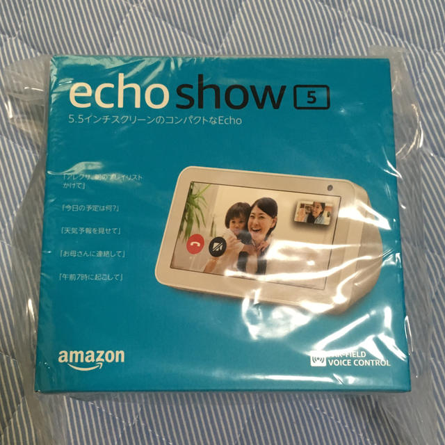 新品未開封！ echo show 5オーディオ機器