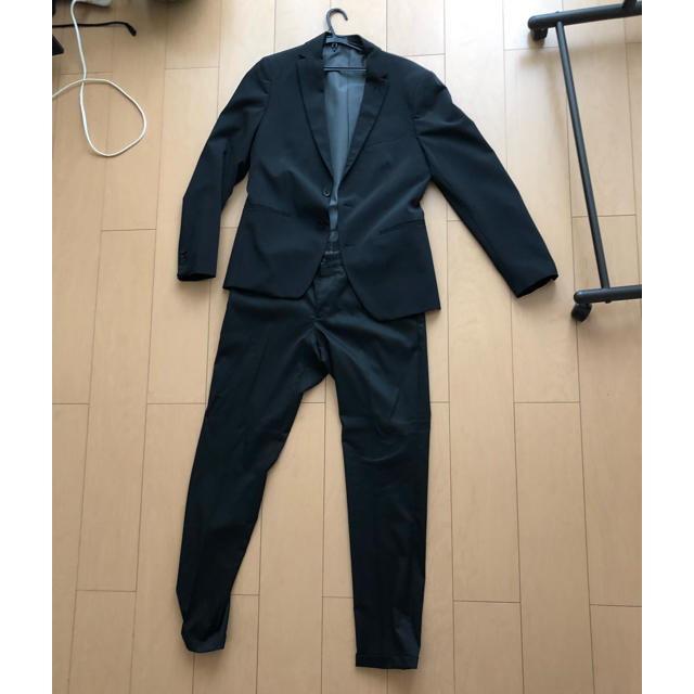 ZARA MAN スーツ 2016aw ブラック スリム スキニー